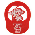 Pop-Up Foam Visor - Cow